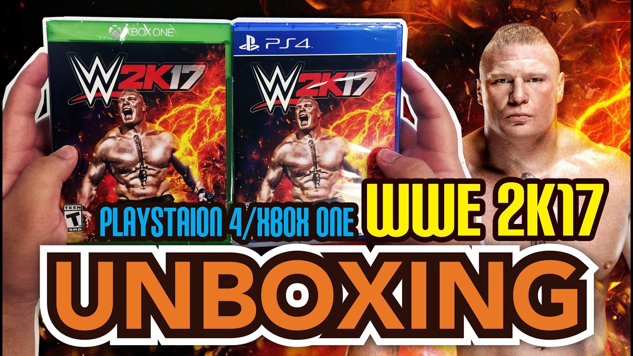 WWE 2K17 (PS4 / Xbox One) Unboxing !!