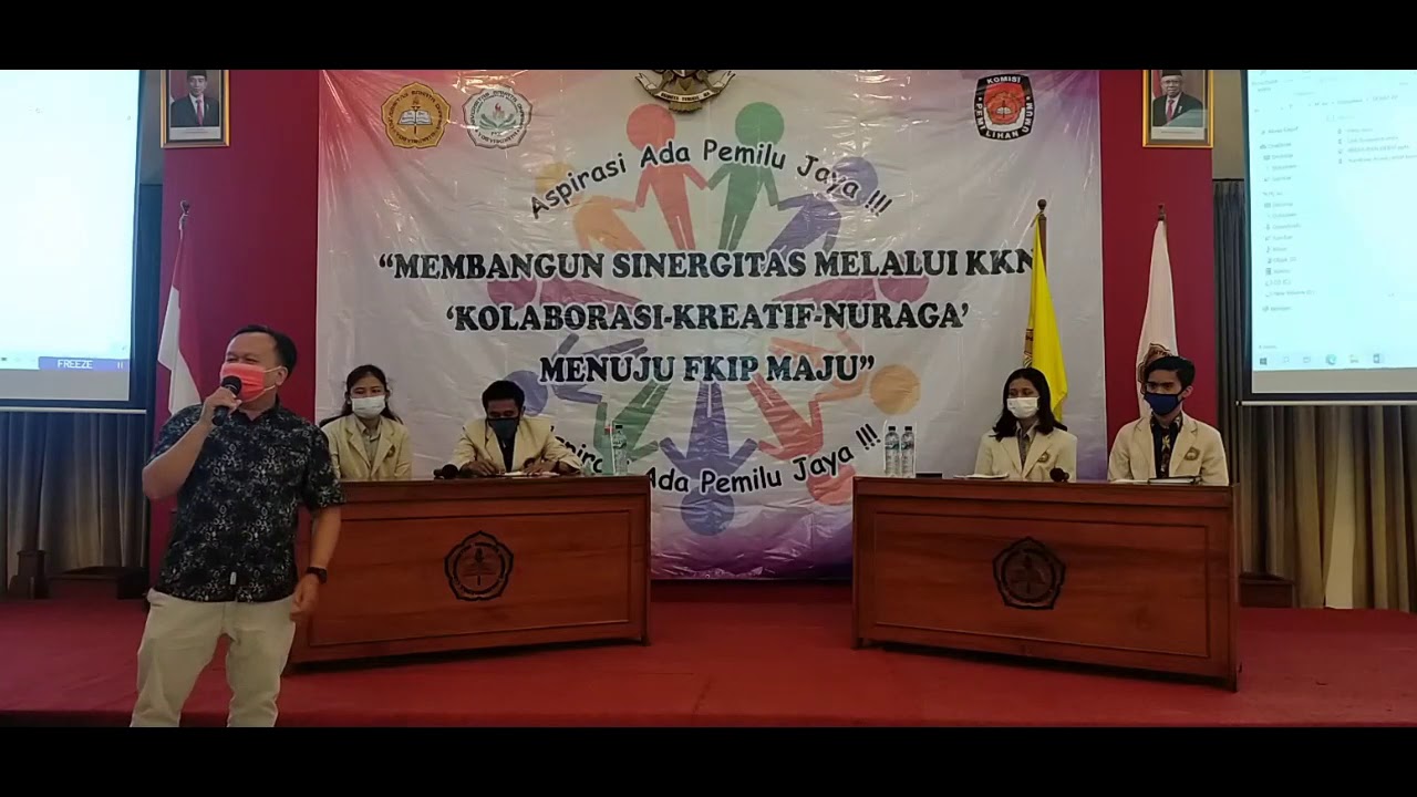DEBAT CALON GUBERNUR DAN CALON WAKIL GUBERNUR BEM FKIP 2020/2021