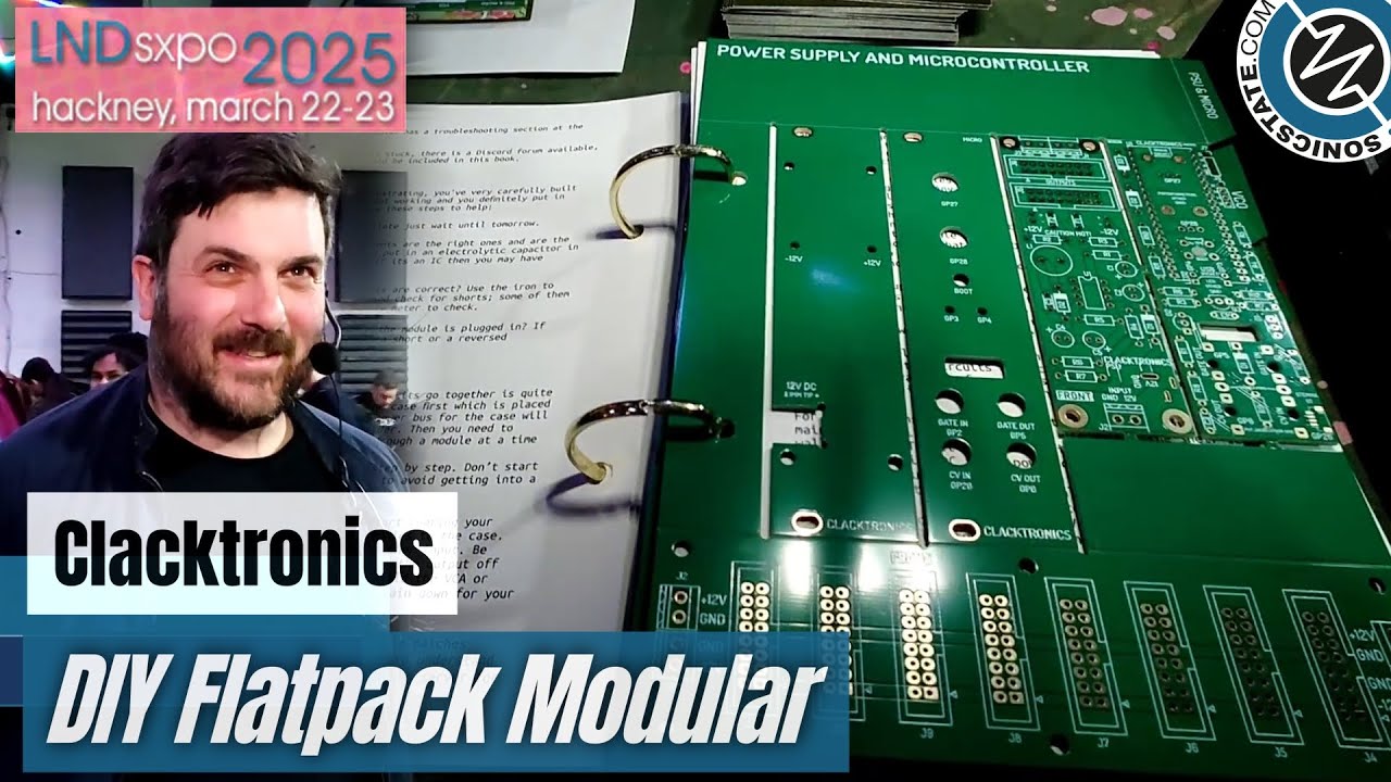 Clacktronics: Flatpack Modular in a Ring Binder - LSPXPO 2025