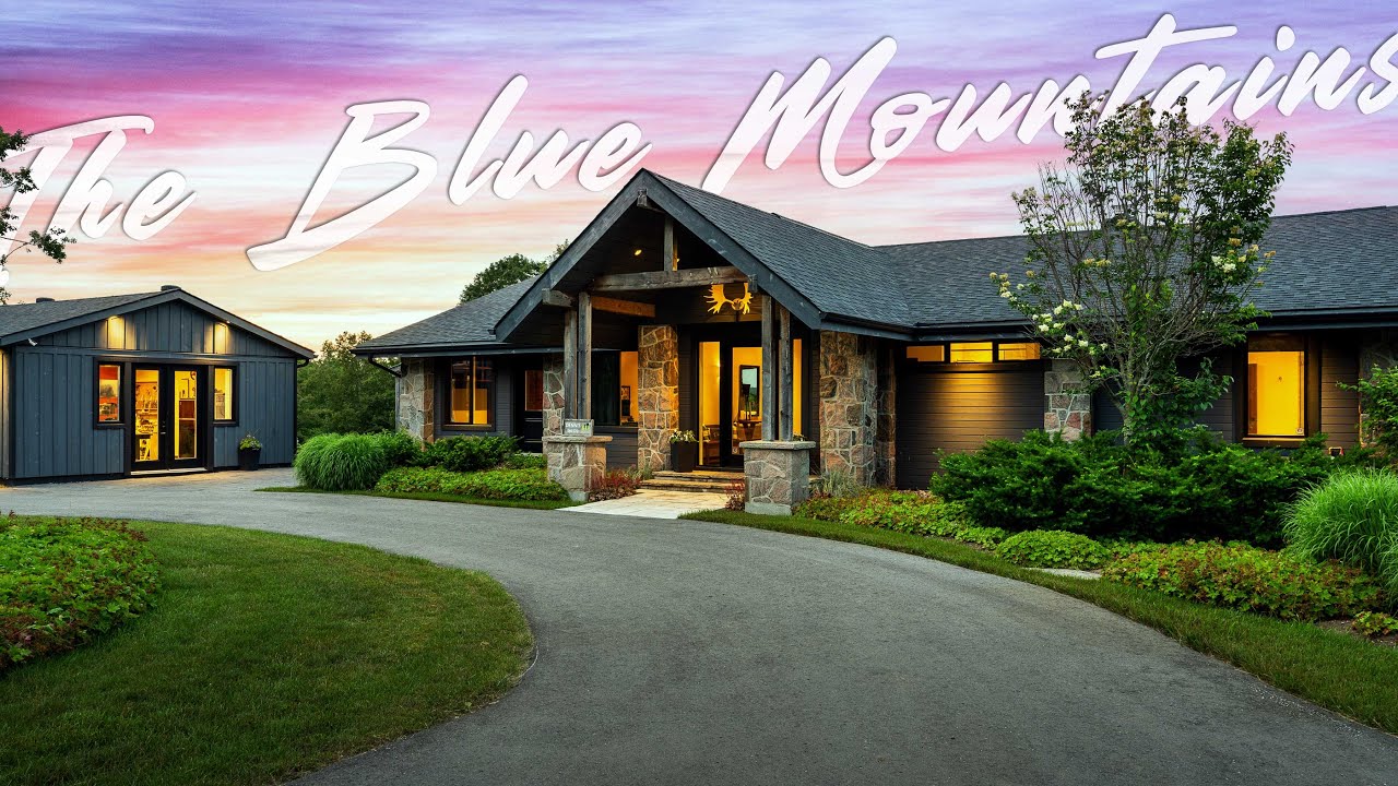 A real estate listing on 589370 Grey Road 19, The Blue Mountains, Ontario.