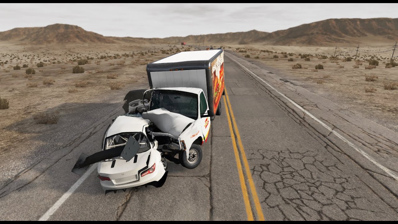 High Speed Car Crashes - BeamNG.Drive