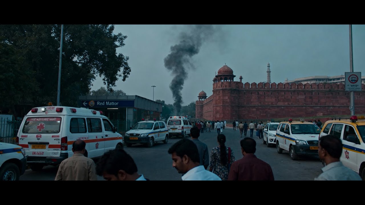 Car Bomb Kills 12 Near Delhi Red Fort Metro&mdash;NIA Terror Probe Underway #redfortblast #redfort