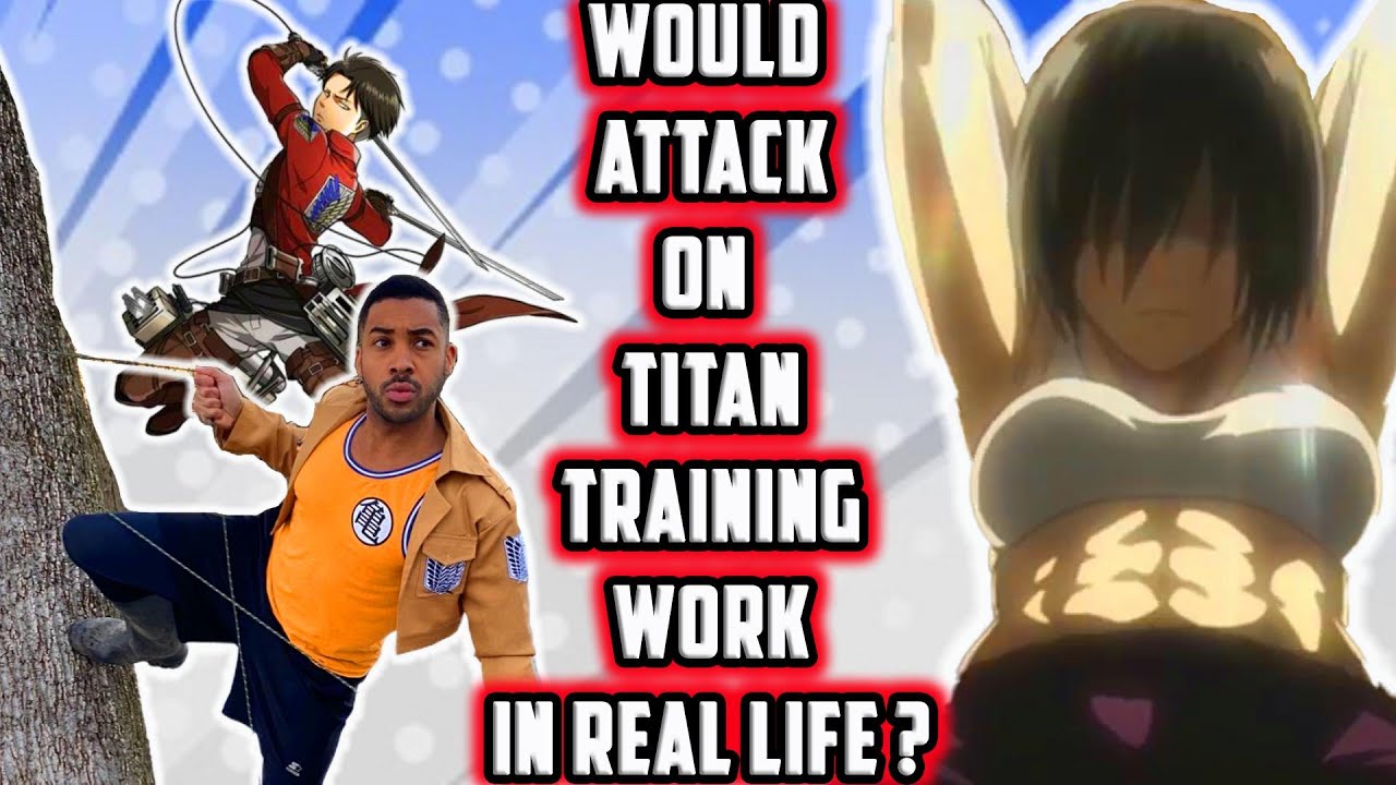 Would 3D Maneuver Gear Training Work in Real Life? (Mikasa Attack on Titan)
