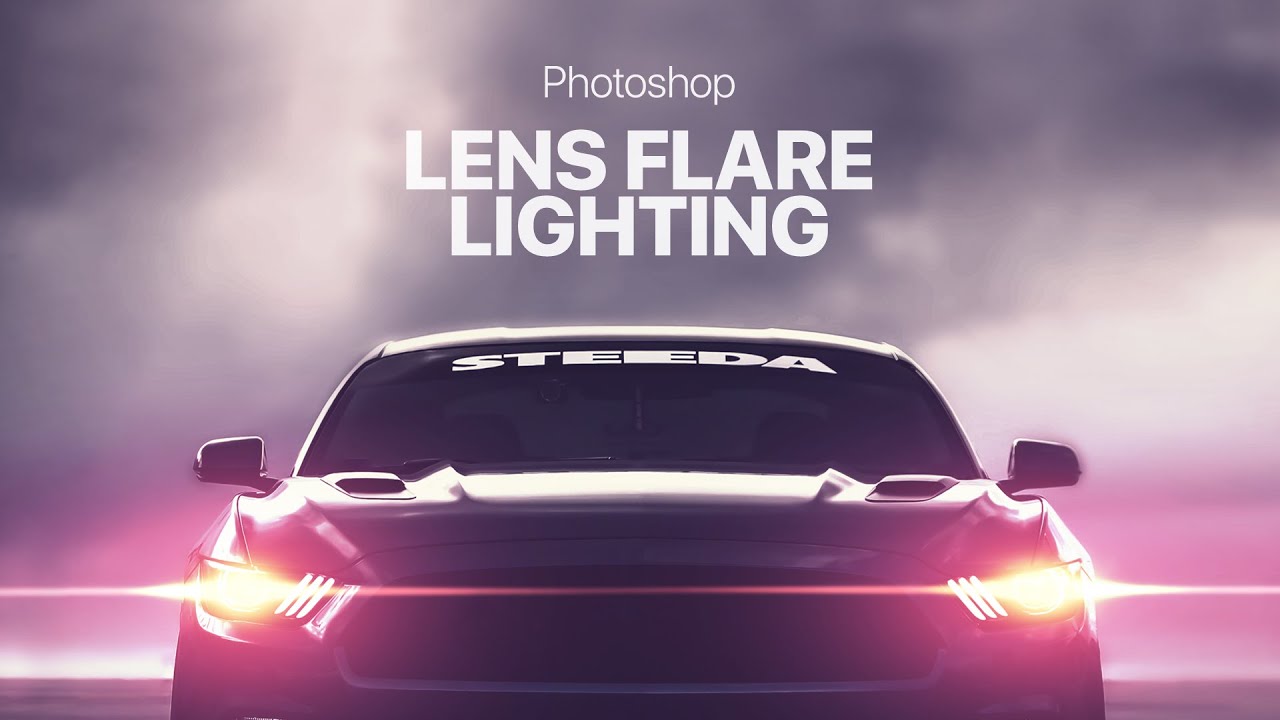 Photoshop REALISTIC Lighting & Lens Flares! 