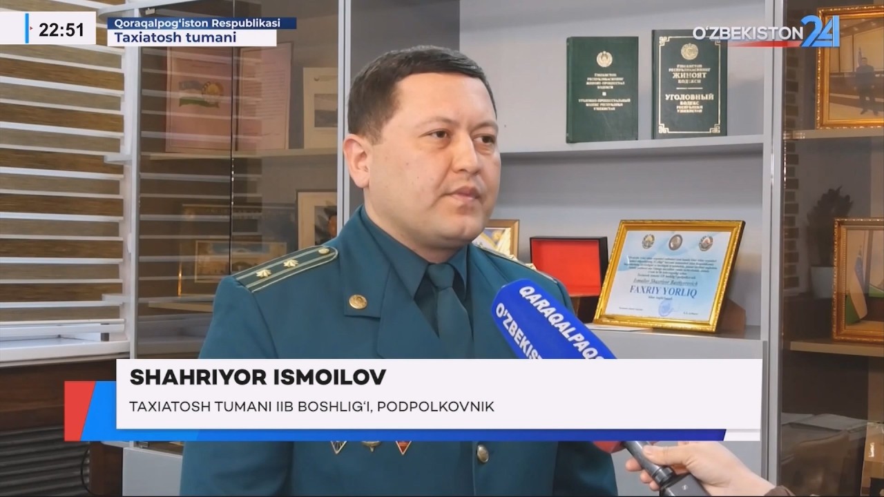 Jinoyatchilik va huquqbuzarliklarning oldini olish borasidagi tadbirlar (Qoraqalpogʻiston)