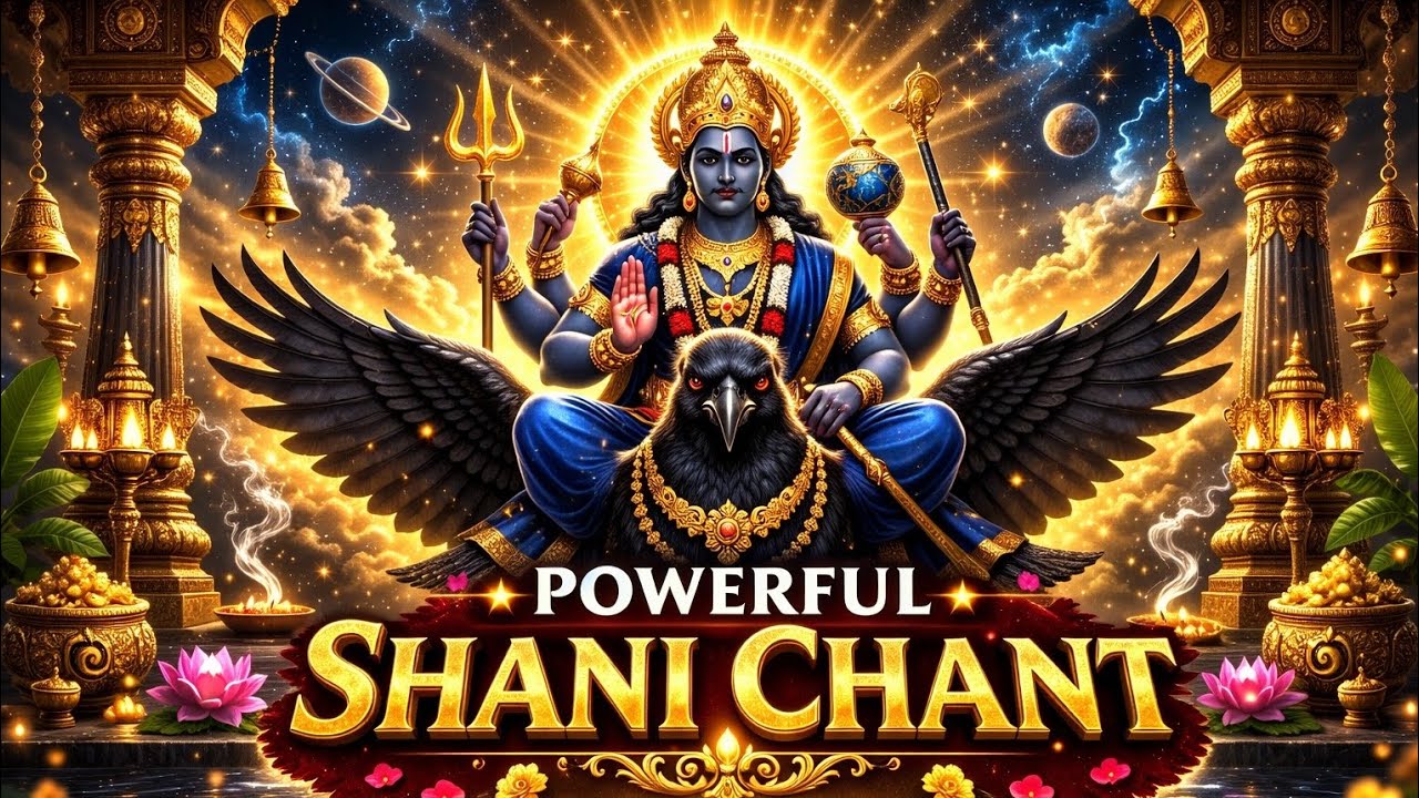 Powerful Shani Mantra Chant | Remove Negativity, Obstacles & Fear | Saturday Special 
