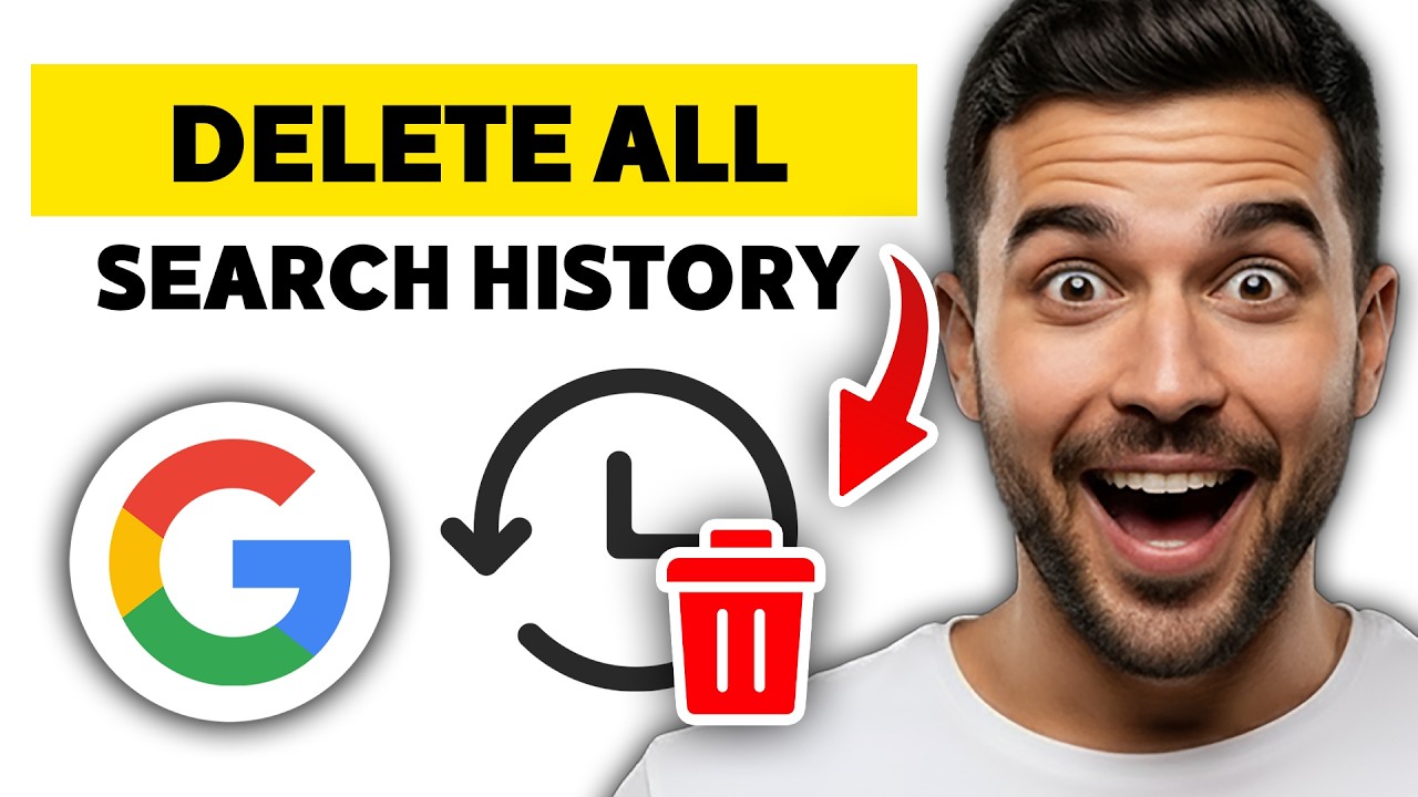 How To Delete All Search History in Google