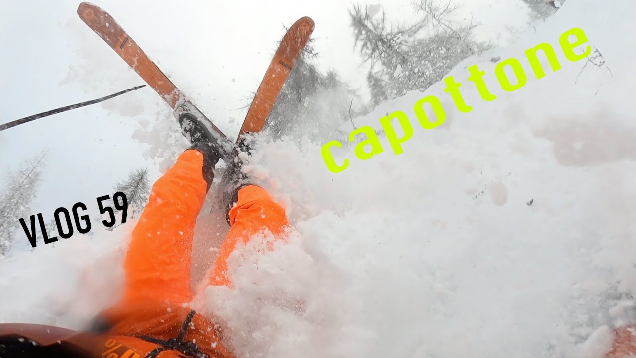 [VLOG 59] CAPOTTONE IN FREERIDE, powder day