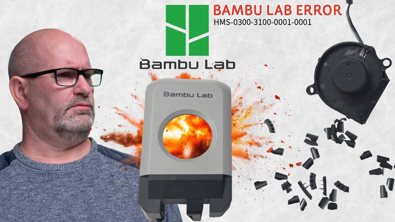 Взорвался вентилятор охлаждения детали Bambu Lab &mdash; что на самом деле произошло внутри?
