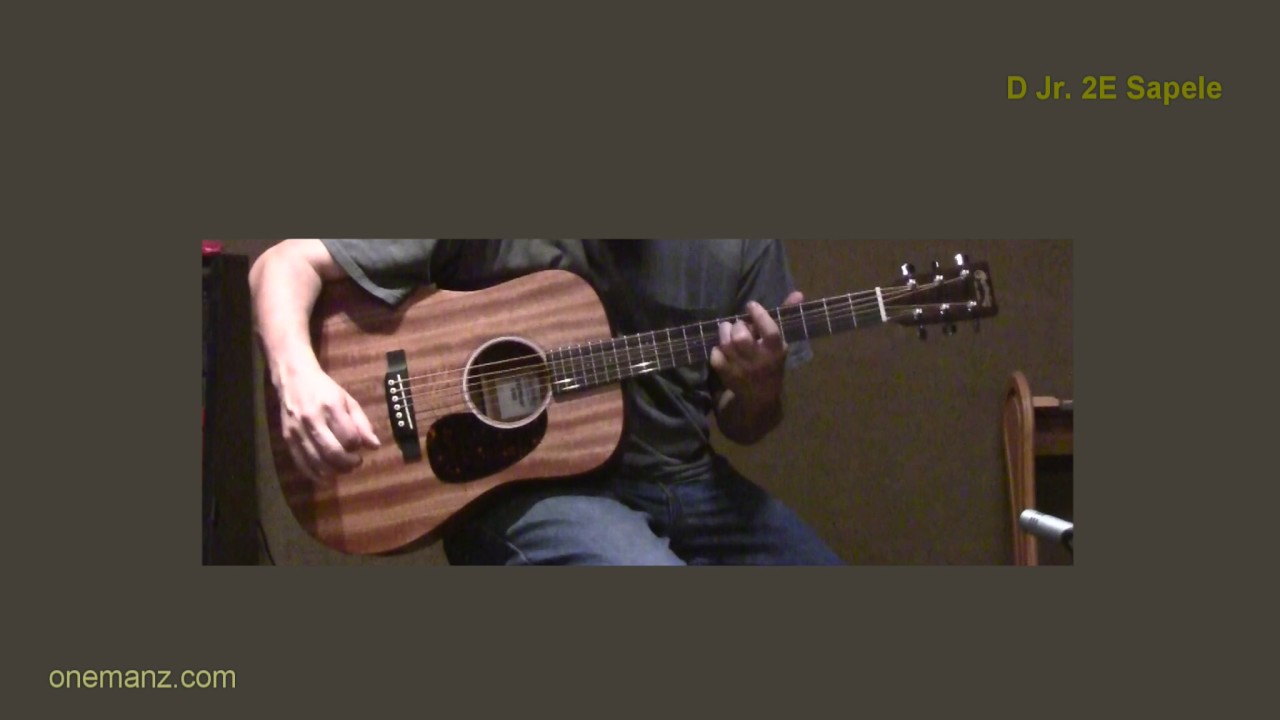 Martin D Jr. 2E Sapele -  One Man's Guitar review