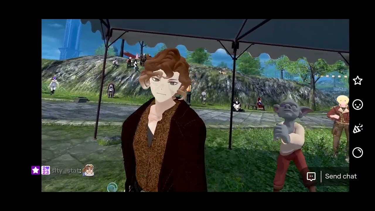 Fancy a slap ? Eden Lost VrChat RP.  Paz vs the young hopeful