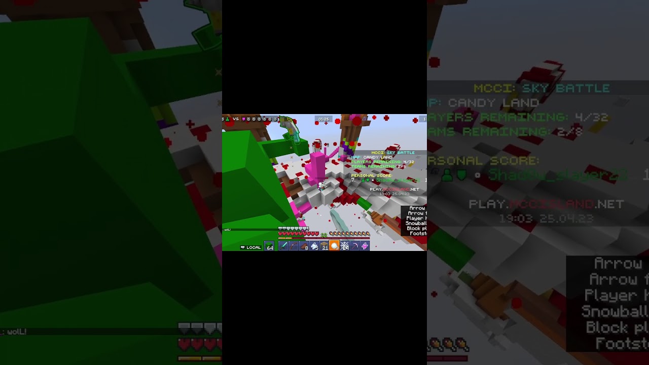 Winning skybattle with Yellowool! 