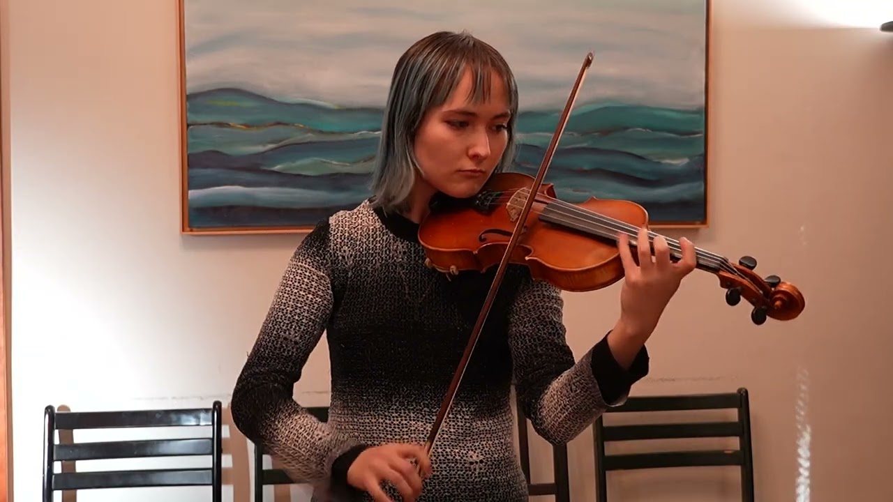 Camila De Orduna. Prelude from Partita no 3 by Bach