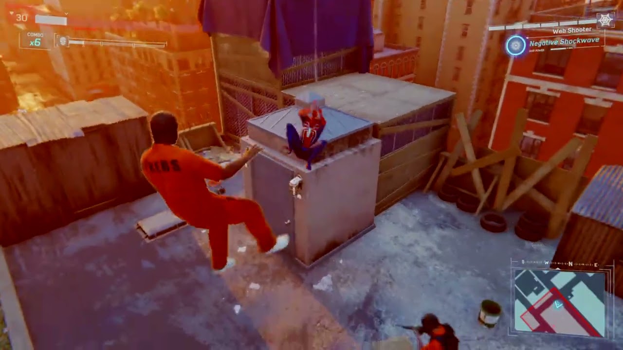 Marvel's Spider Man little bit of combo