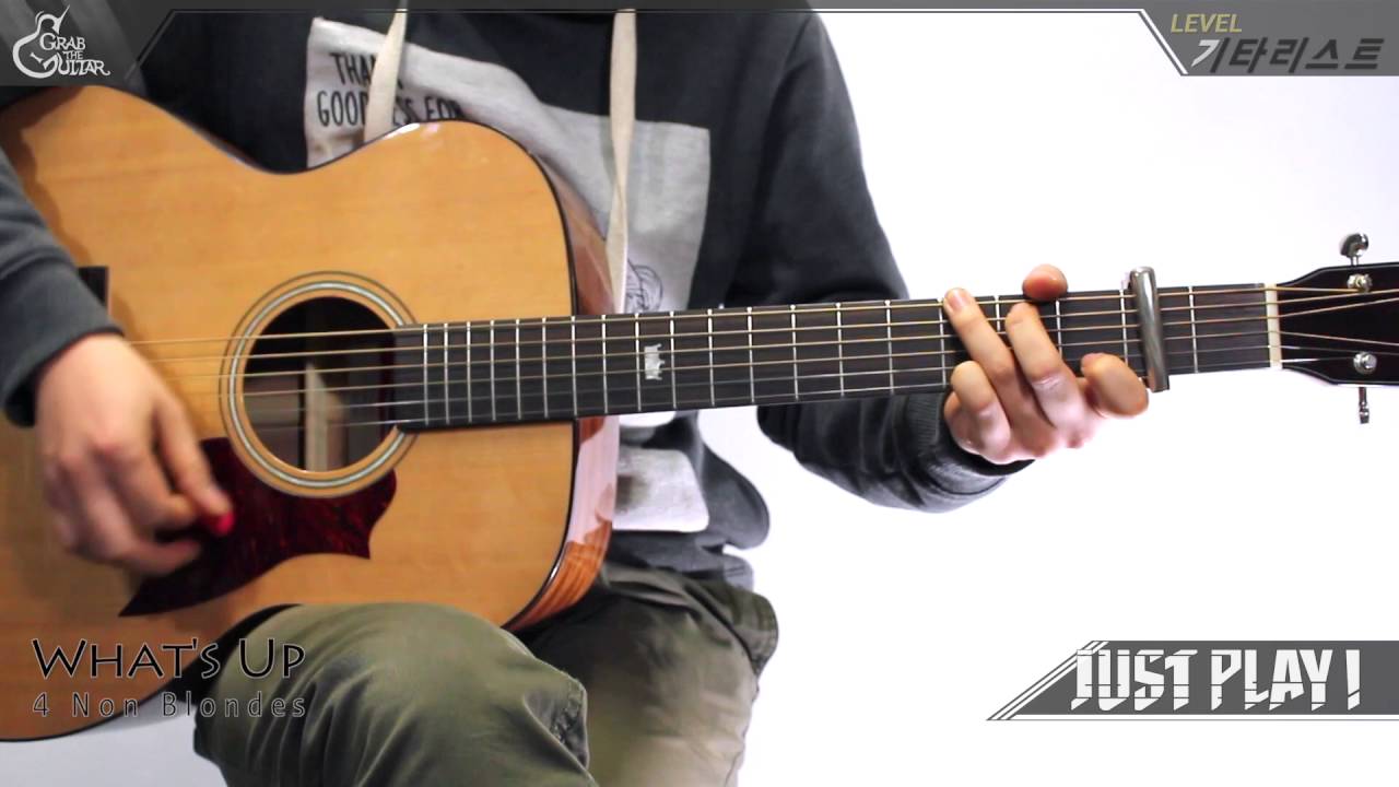 What's Up - 4 Non Blondes (Guitar Lesson for Beginner) [Guitar Cover｜기타 커버]