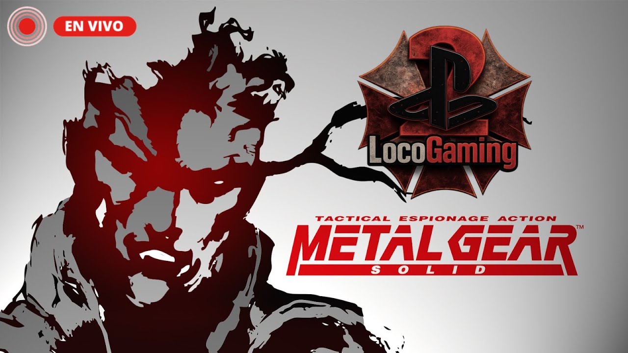 🔴 METAL GEAR SOLID 1 PS1 | Regresando a un Clásico Legendario en Directo