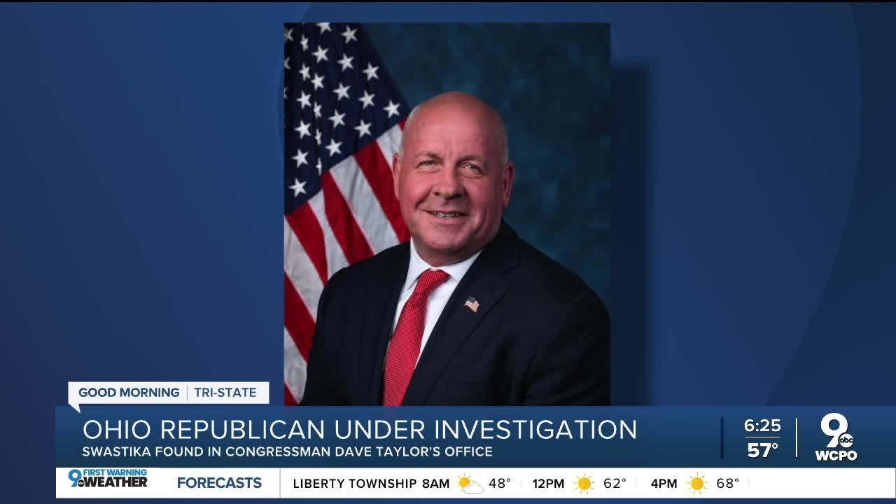 Capitol Police investigating after American flag with swastika spotted in Ohio Rep.'s office