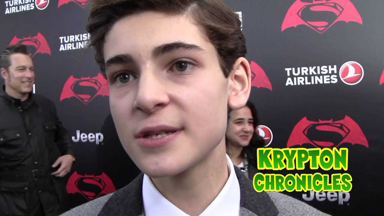 BATMAN V SUPERMAN - NYC PREMIERE - Interview with David Mazouz (Gotham TV Series).
