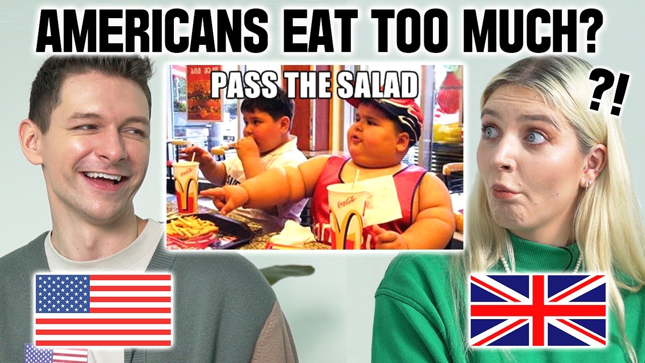 British React to American Stereotype! [USvsUK]
