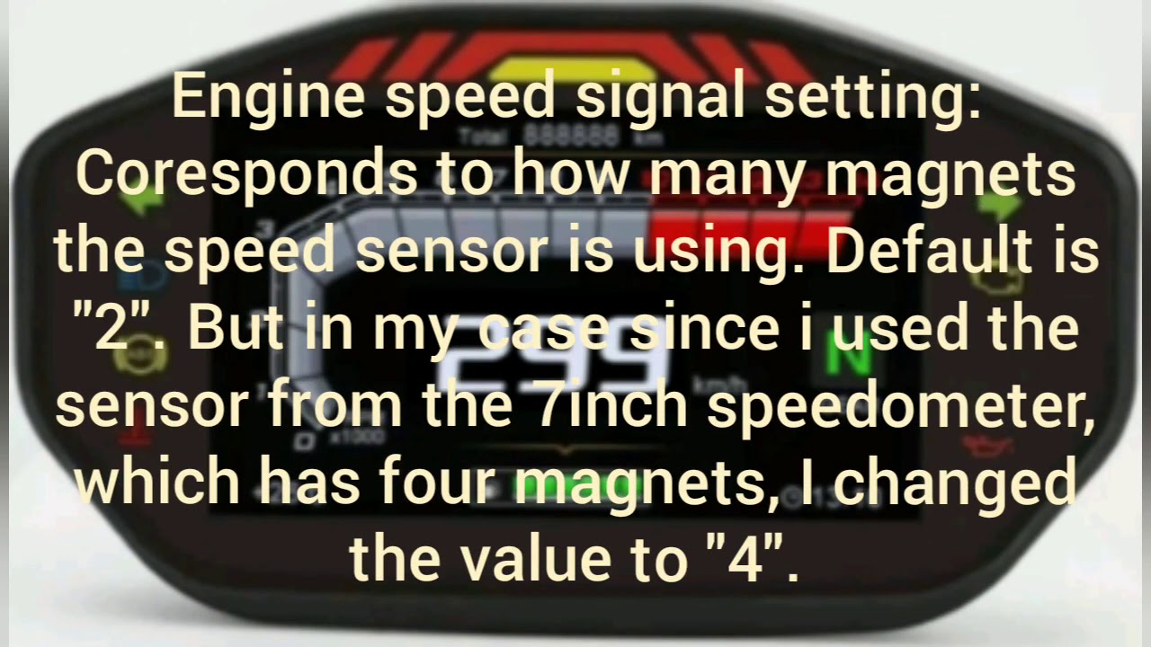 Installing and test. Ducati Panigale inspired speedometer for Z200s/x