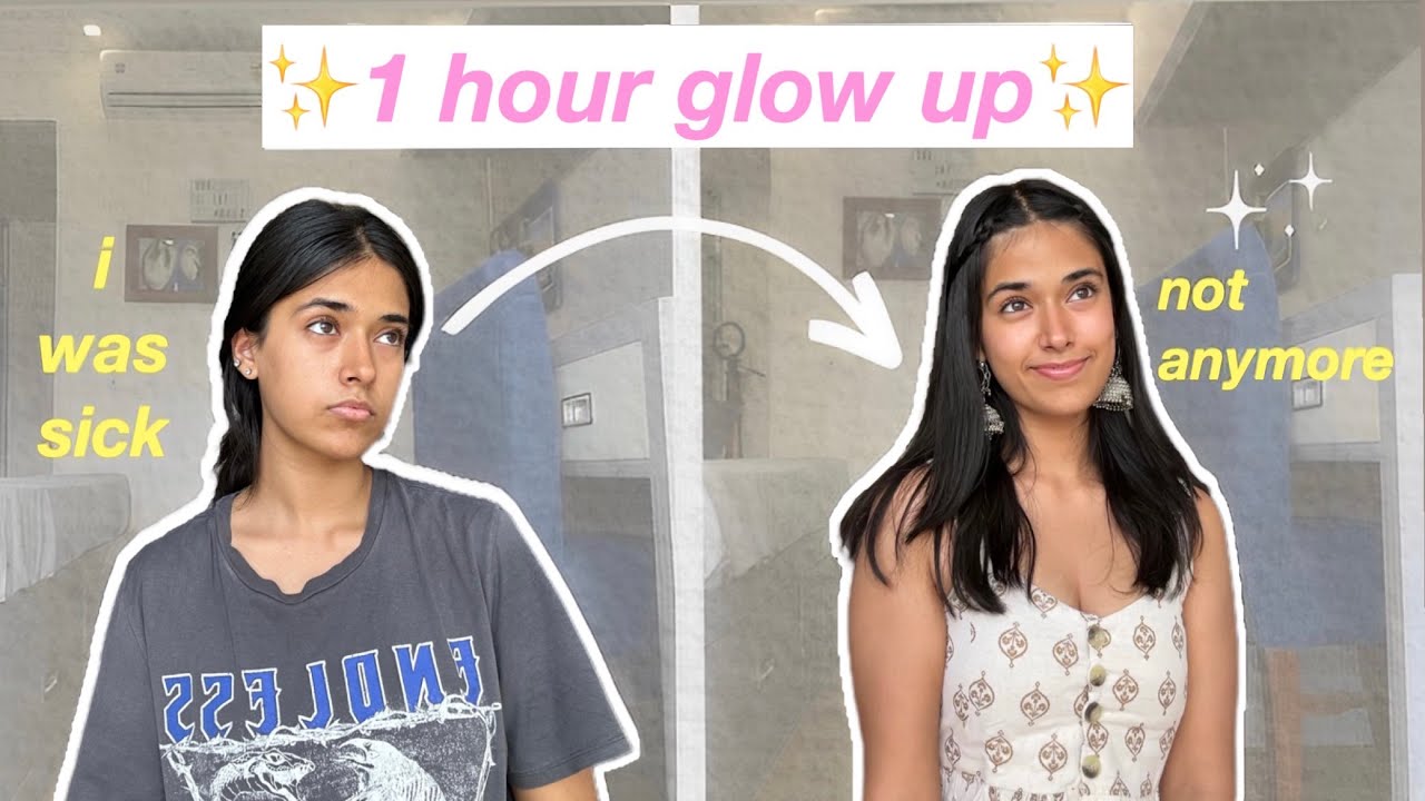 glow up *REAL* in 1 hour | my skincare routine & more