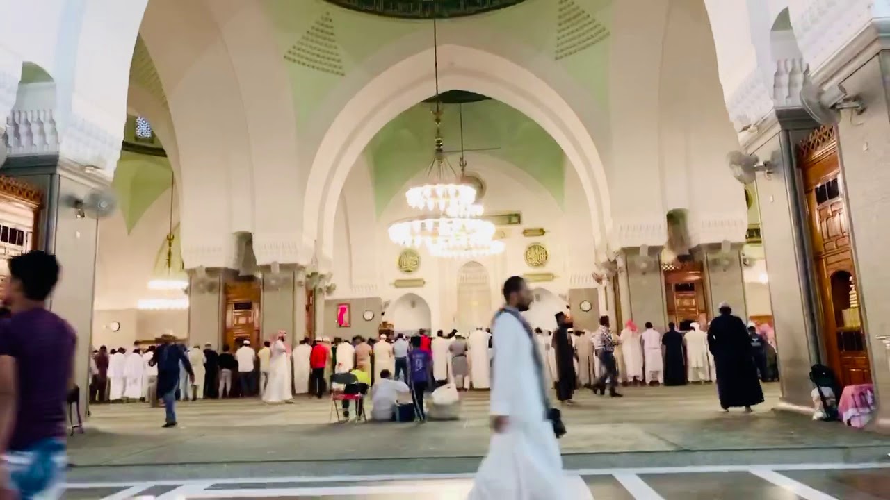 تلاوة جميلة من مسجد قباء بالمدينة المنورة صلاة المغرب 1441 - 2019