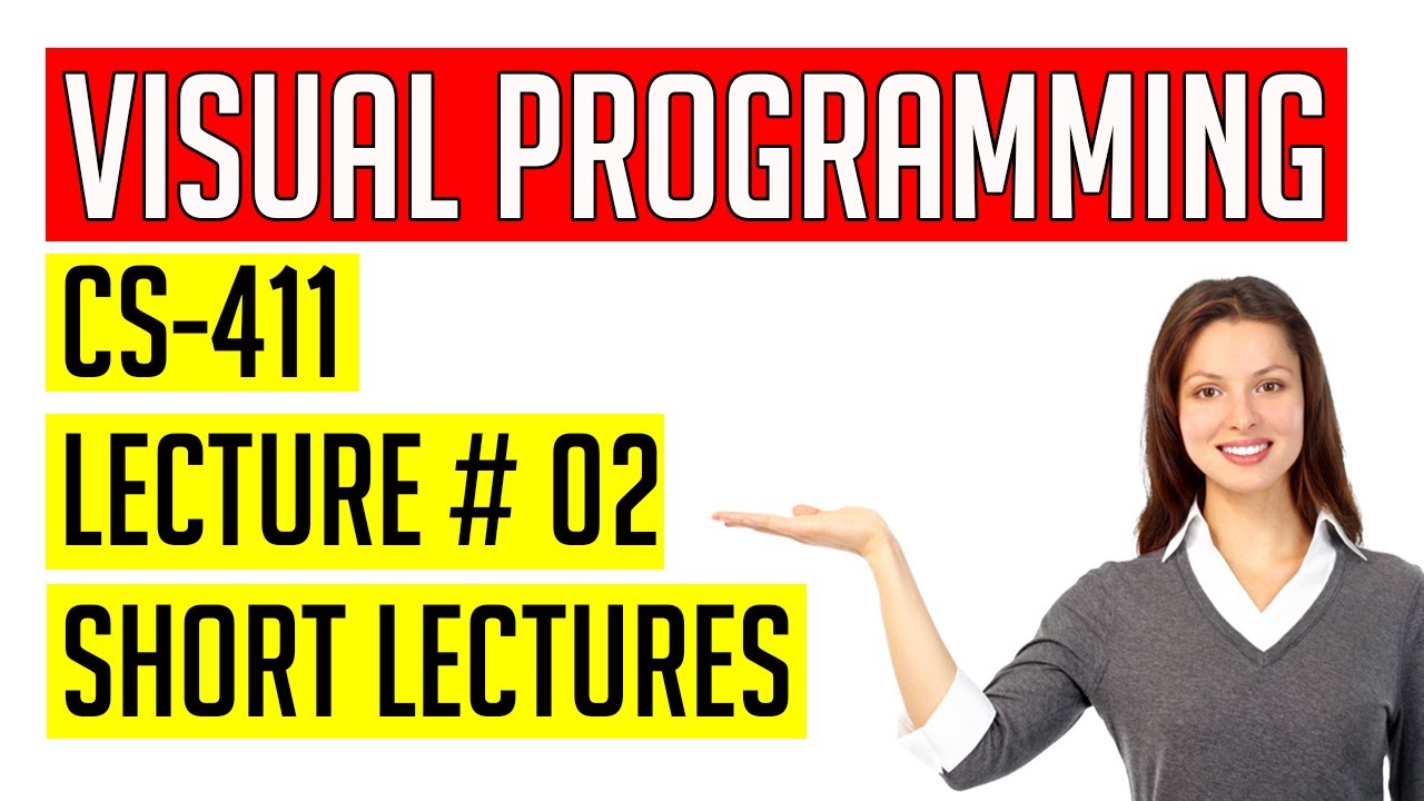 CS411 short lectures vu Lecture # 02, Visual Programming, Learning with FK Tutors