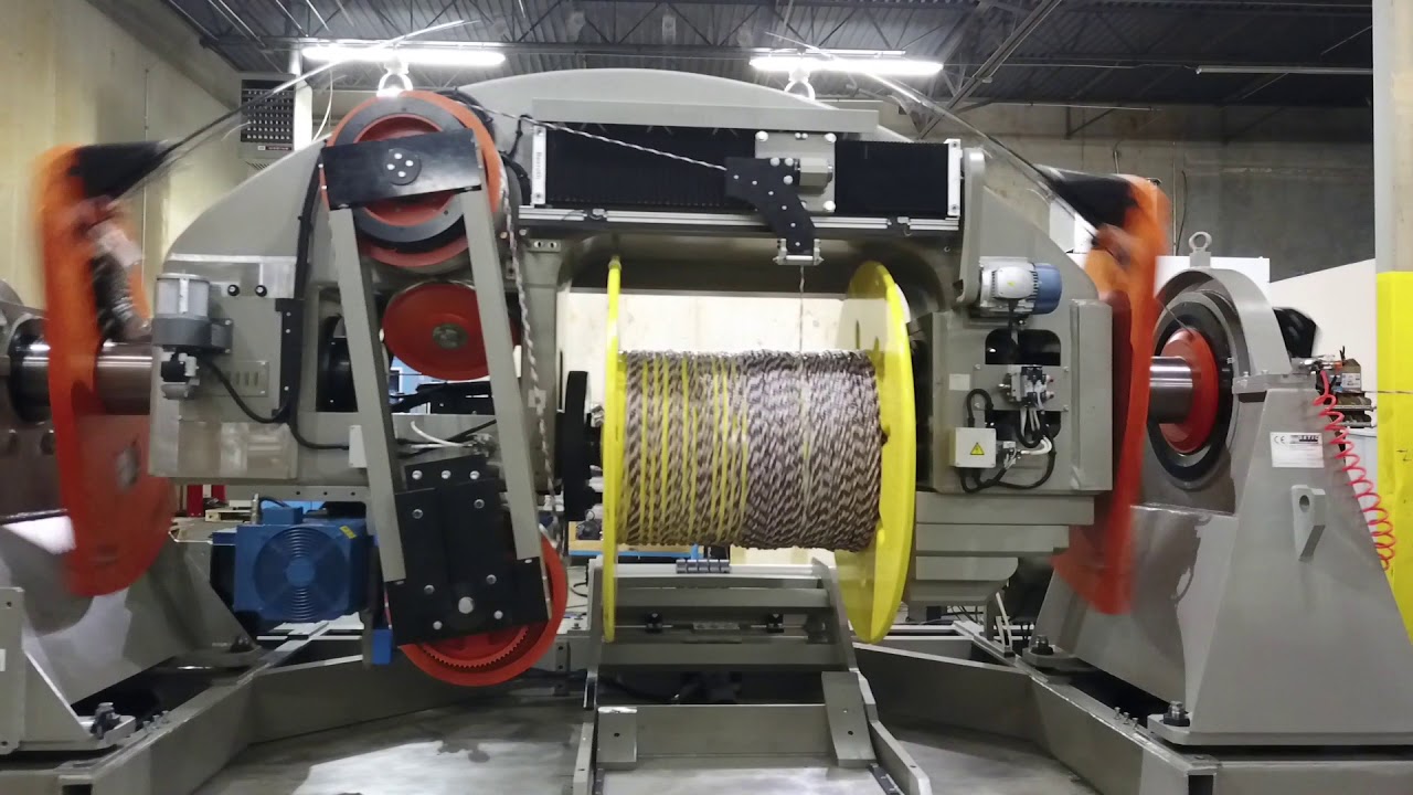 Double twist stranding / laying-up machine type TC1250