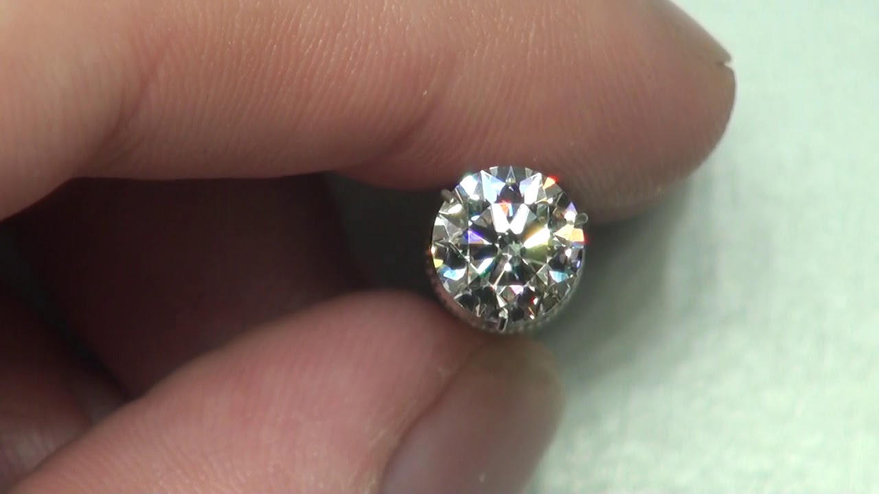 1.50 F VS2 Super Ideal Cut Lab Grown Round Cut