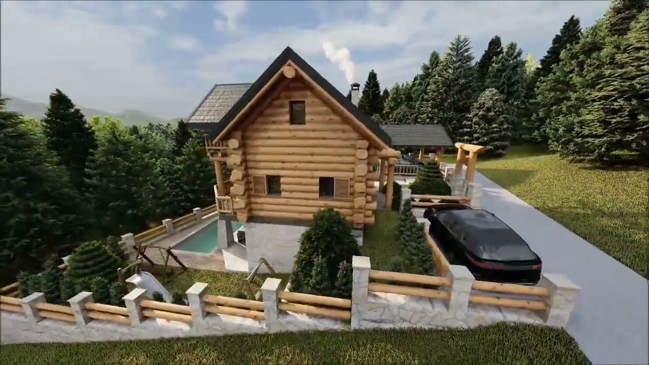 Porodični stambeni objekat po sistemu ključ u ruke - ETNO GAJEVI