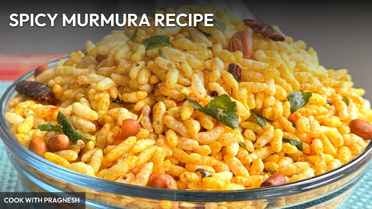 Spicy Murmura Recipe | વઘારેલા મમરા બનાવવાની રીત | Easy Masala Puffed Rice Snack