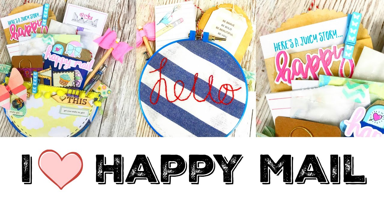 WHAT'S HAPPY MAIL? |  Happy Mail Ideas & Swap| Creating CUTE Happy Mail | Poundland Hack| ad