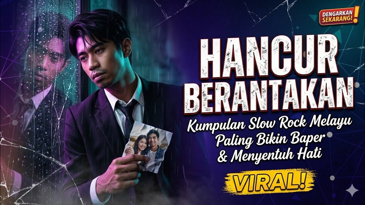 HANCUR BERANTAKAN ✓ SLOW ROCK MALAYSIA TERBARU 2026 •|• MENYENTUH HATI - LAGU VIRAL...