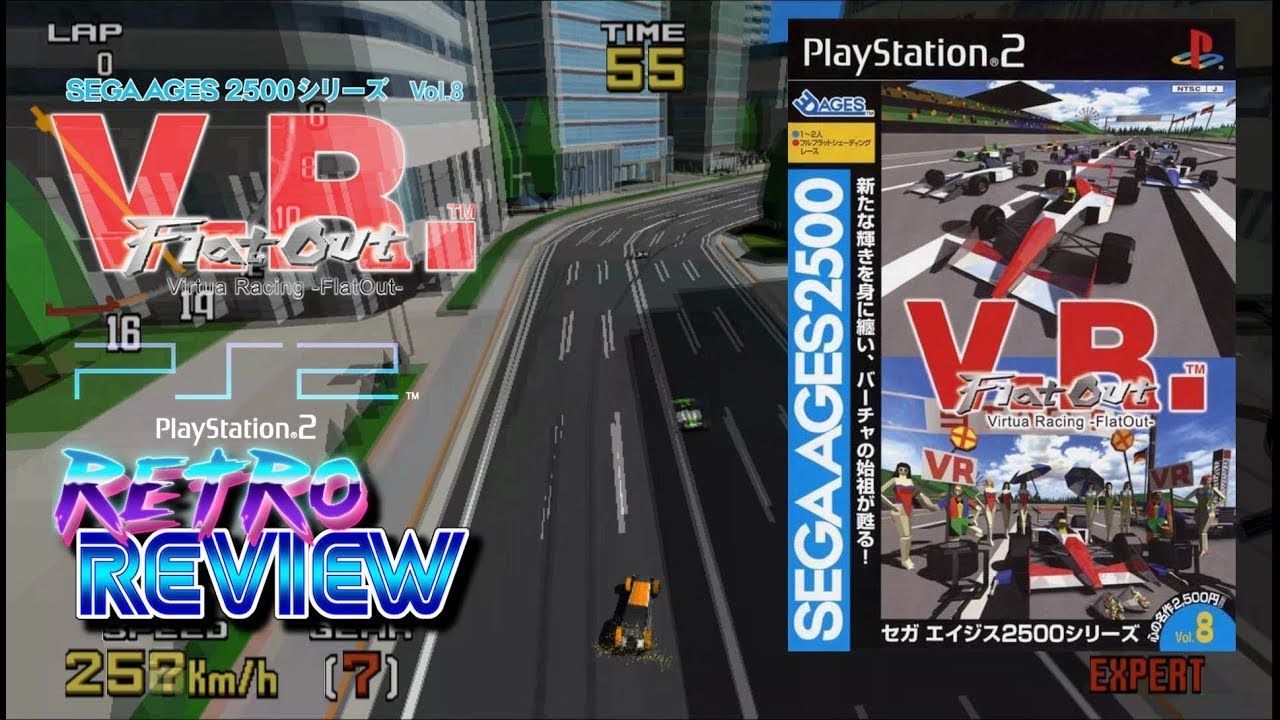 Virtua Racing: FlatOut (PS2) Retro Review (Sega AGES 2500 Vol.8)