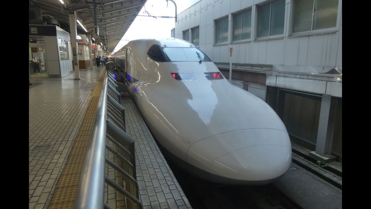 [鉄道車窓2019-08-17]新幹線のぞみ157号 博多行(東京→博多)
