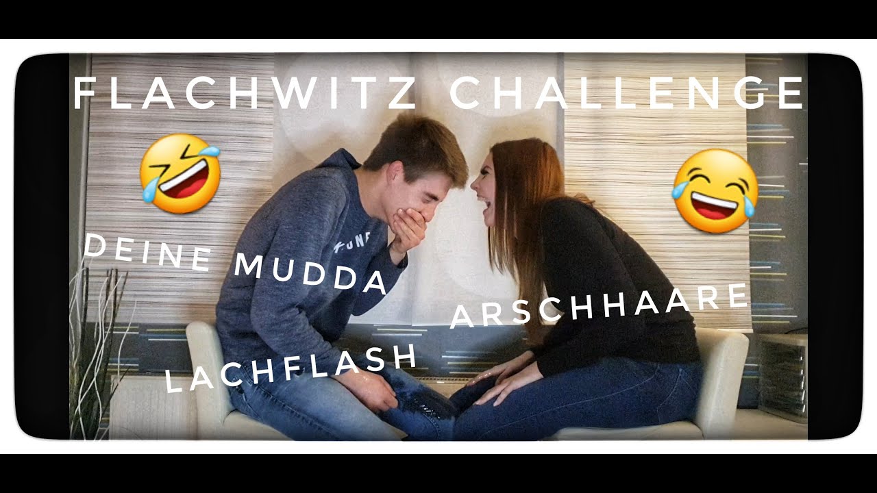 Flachwitz Challenge 😂 // Spucken bis zum Verschlucken 😁