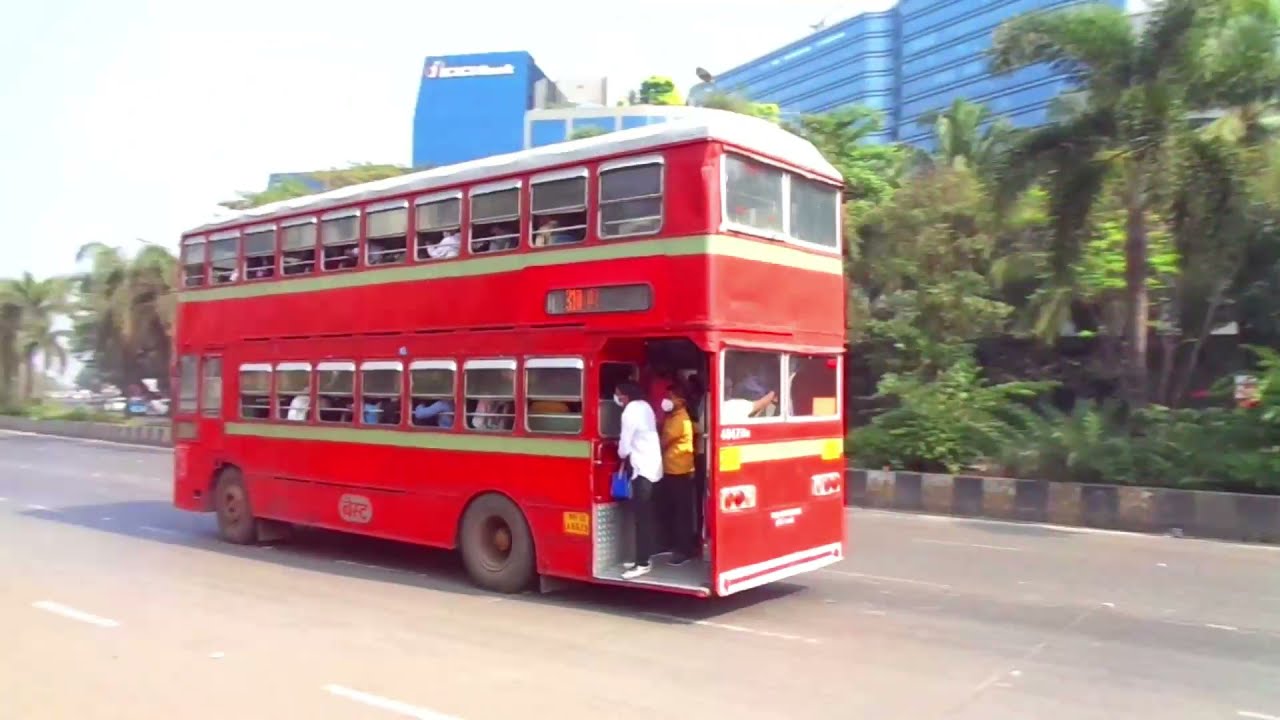 Double Decker, Explore Mumbai BKC Bandra, Ghatkopar, Kurla Depot Mumbai Best Buses 2022