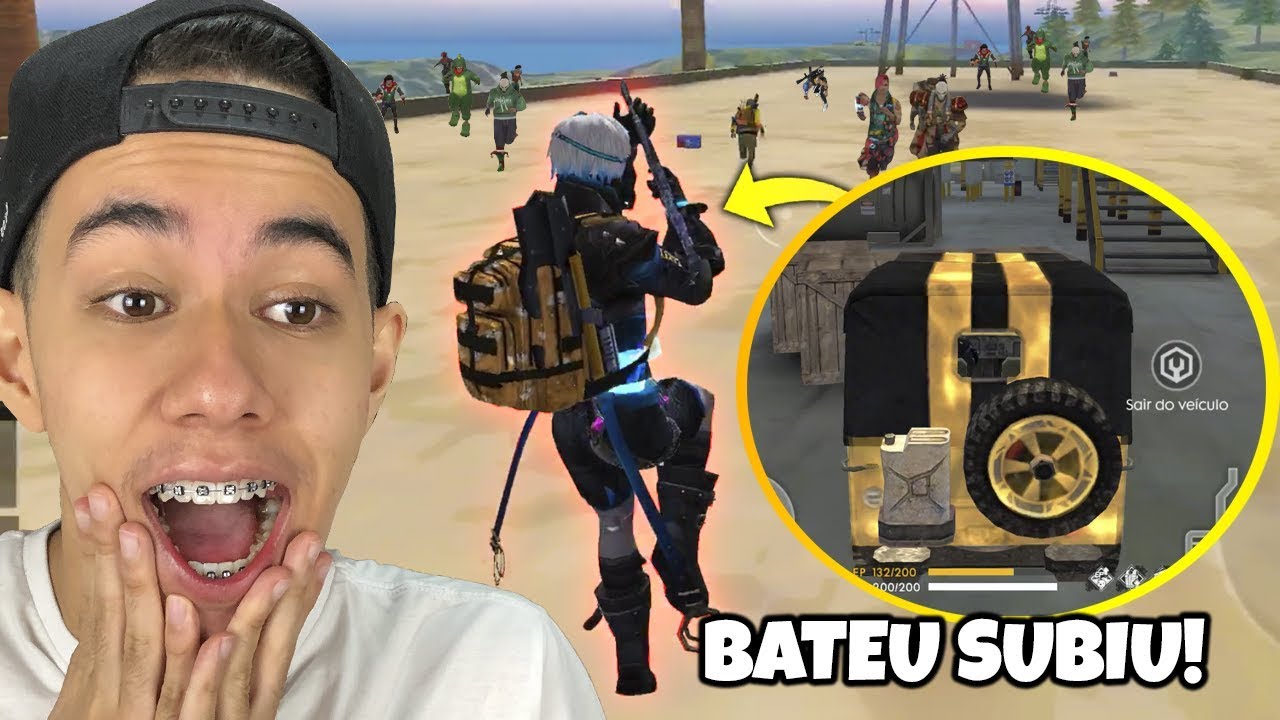 FIZ O NOVO BUG QUE TELETRANSPORTA PRA CIMA DA FACTORY NO FREE FIRE!