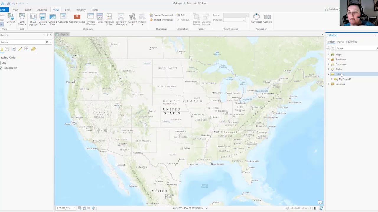 Finding your Folders in ArcCatalog