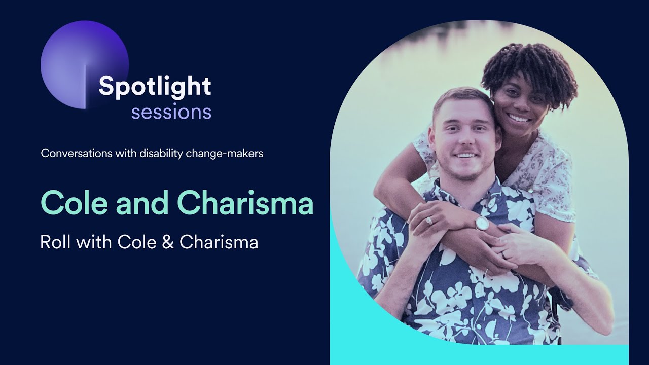 Cole and Charisma of Roll with Cole & Charisma I accessiBe's Spotlight Sessions
