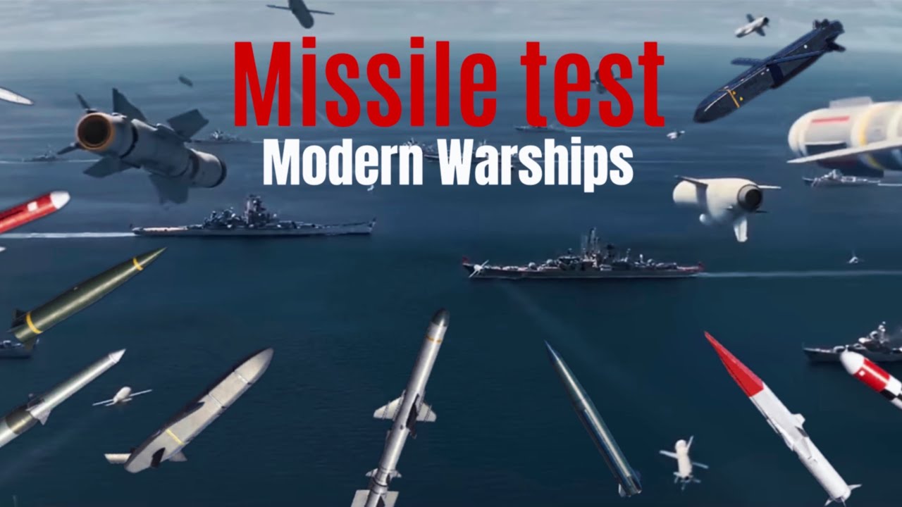 ทดสอบมิสไซล์ เทียร์3 ที่ใช้เล่นจริง - Modern Warships