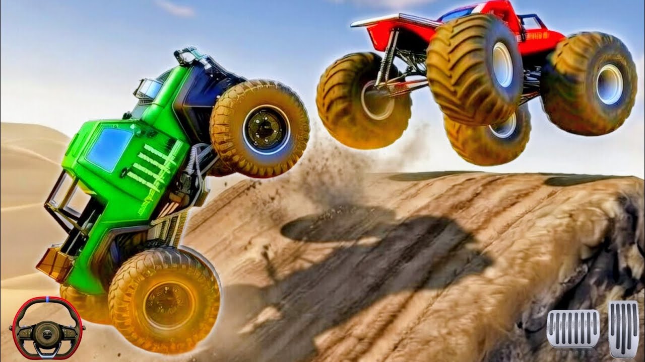 4x4 Monster Truck Octopus Mount Mode - Stunt & Race | Monster truck