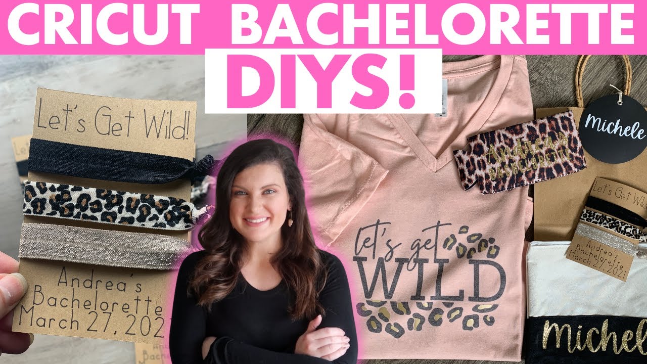 Host an AMAZING Bachelorette party with your Cricut! 💍 DIY Cricut Bachelorette Ideas 2023