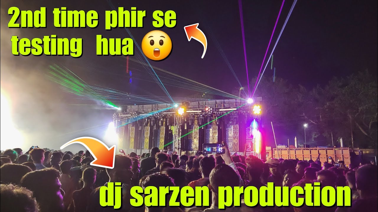 2and time 😲|| pher se odisha || testing  dj sarzen #2024 #vlog