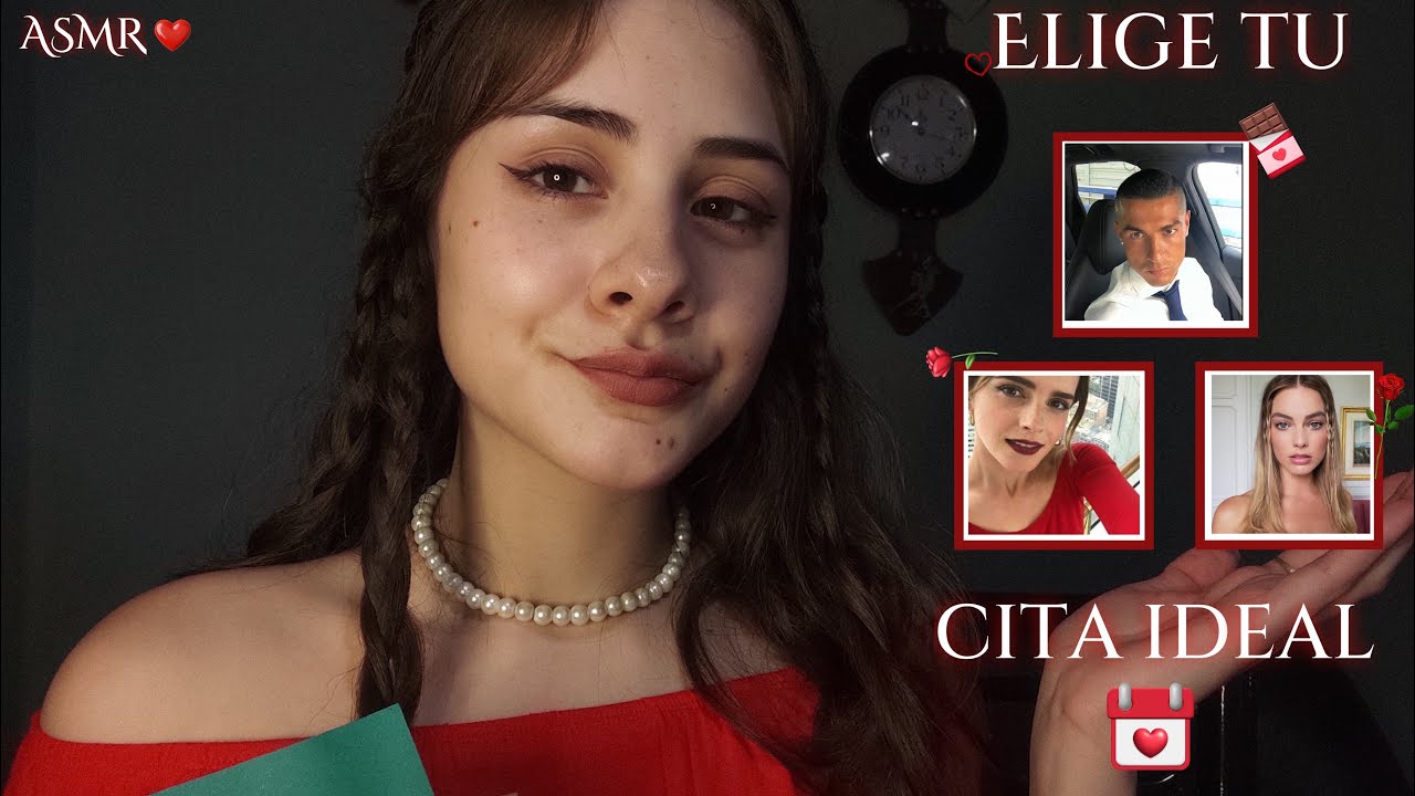ASMR consultorio de CITAS // ASMR CASERO especial SAN VALENTÍN