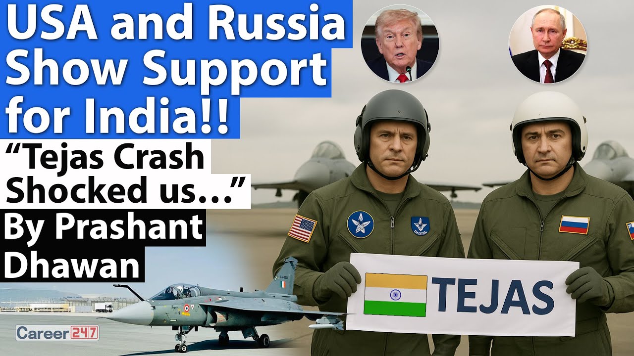 USA AND RUSSIA Show Support for India after Tejas Crash! | Videos of Russian Airforce Goes Viral..