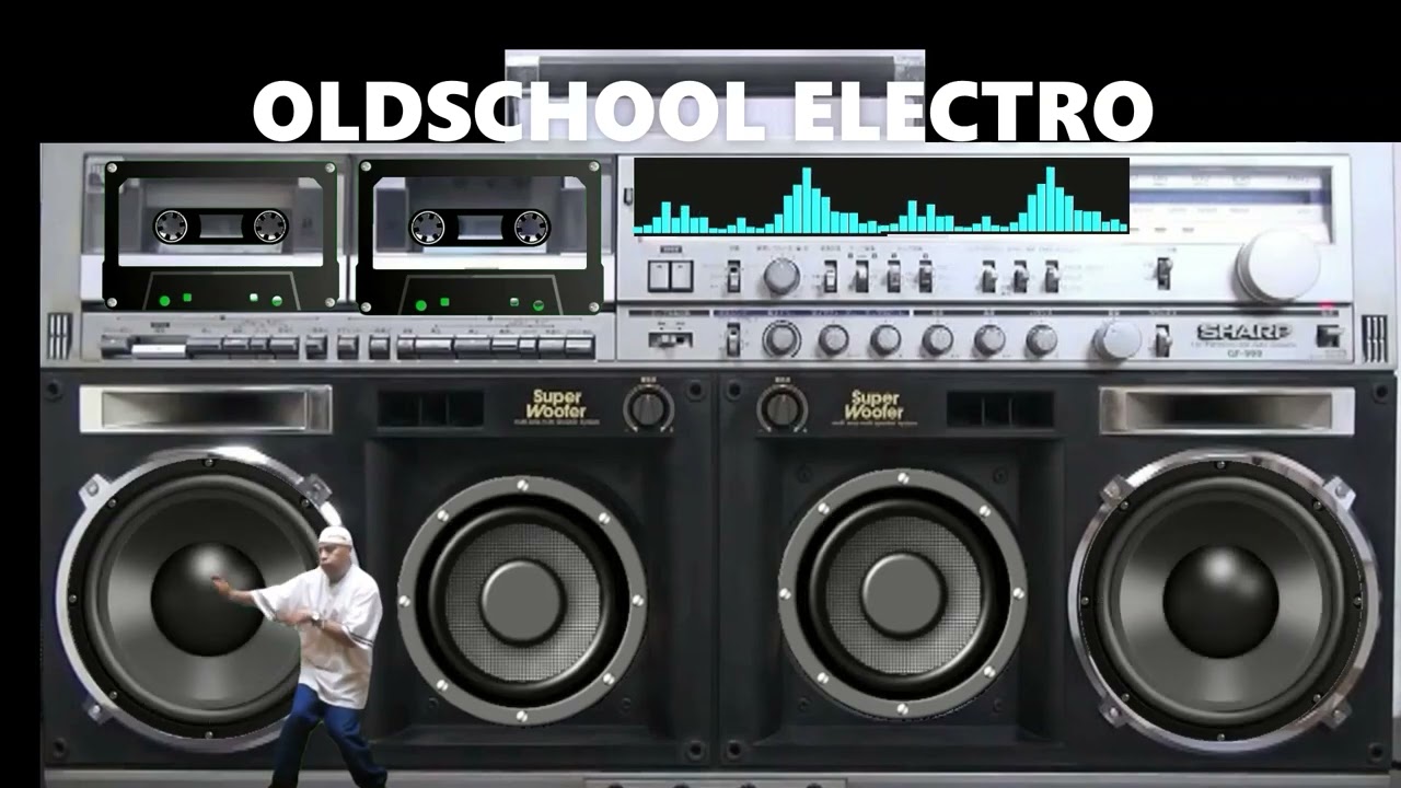 Kraftwerk & Egyptian Lover - Egypt Egypt  - (Ghetto Blaster Boombox)