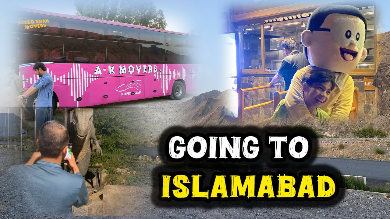 We are going islamabad | maisam bahi ko dinosaur nye dara diya😂 |Mehdiabbasvlogs