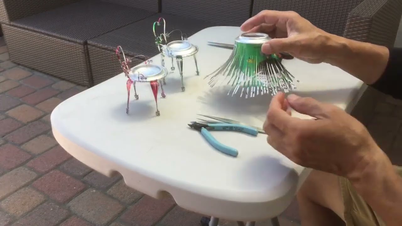 Aluminum can art 鋁罐椅子