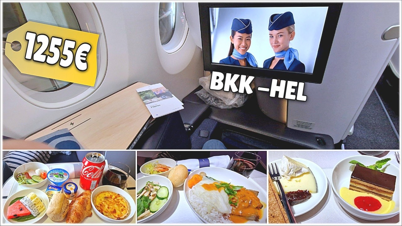 Finnair Business Class - Bangkok To Helsinki ✈️